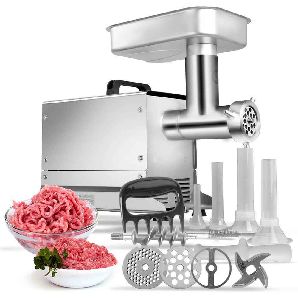 #32 Electric Meat Grinder, 1.5HP, 880 Lbs/H, Ultra Sturdy