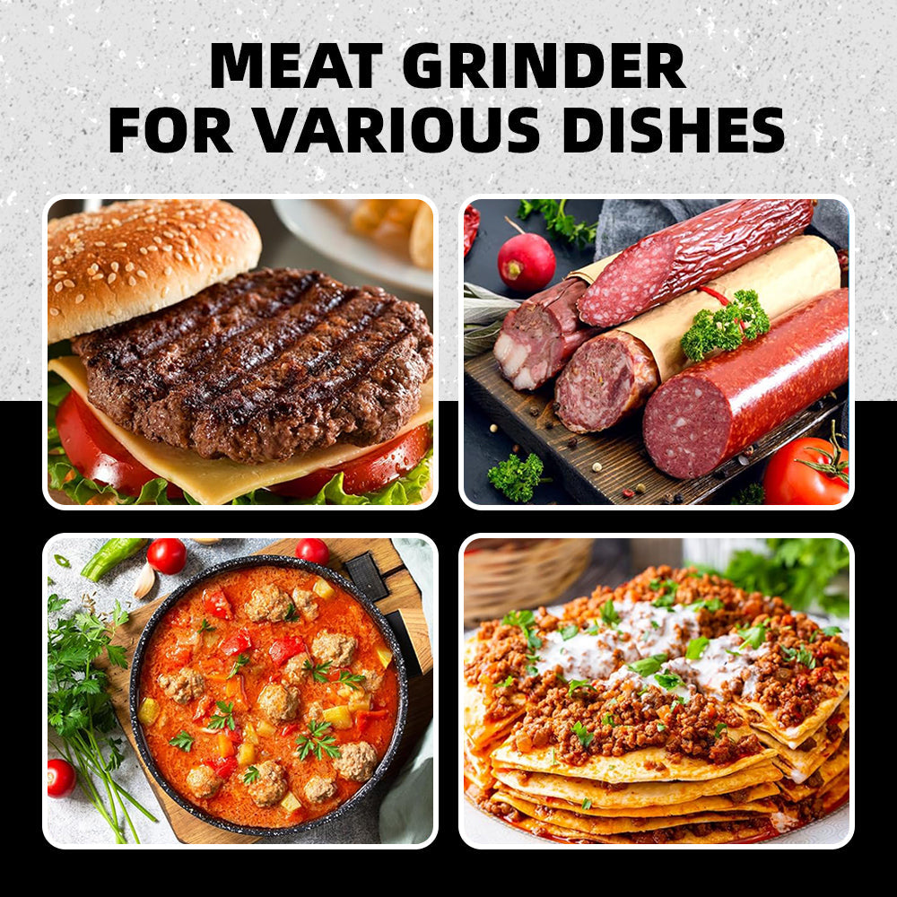 #32 Electric Meat Grinder, 1.5HP, 880 Lbs/H, Ultra Sturdy