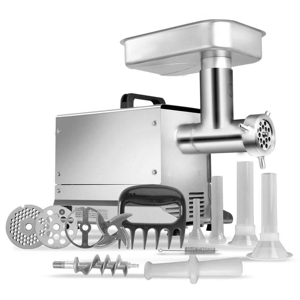 #32 Electric Meat Grinder, 1.5HP, 880 Lbs/H, Ultra Sturdy